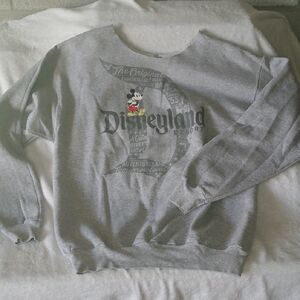 Disney Gray Crewneck Men's Sweater
